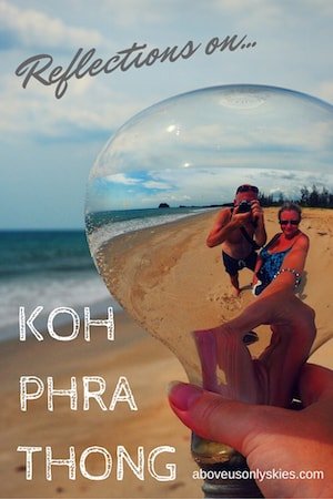 Reflections on Koh Phra Thong min