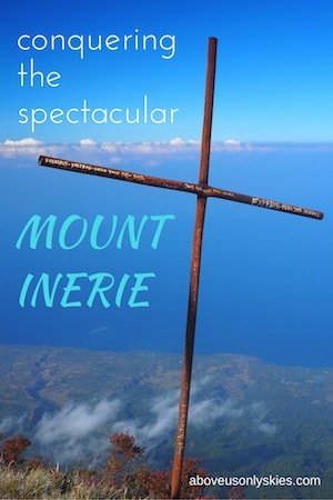Conquering the spectacular Mount Inerie min