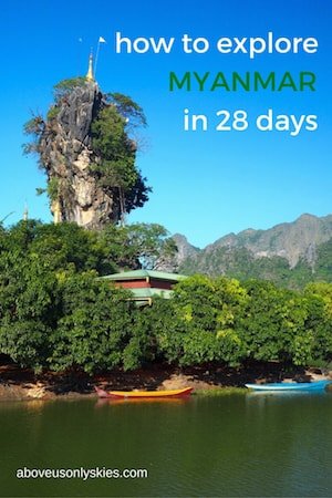 How to explore Myanmar in 28 days 1 min