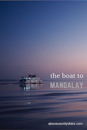 The boat to Mandalay min