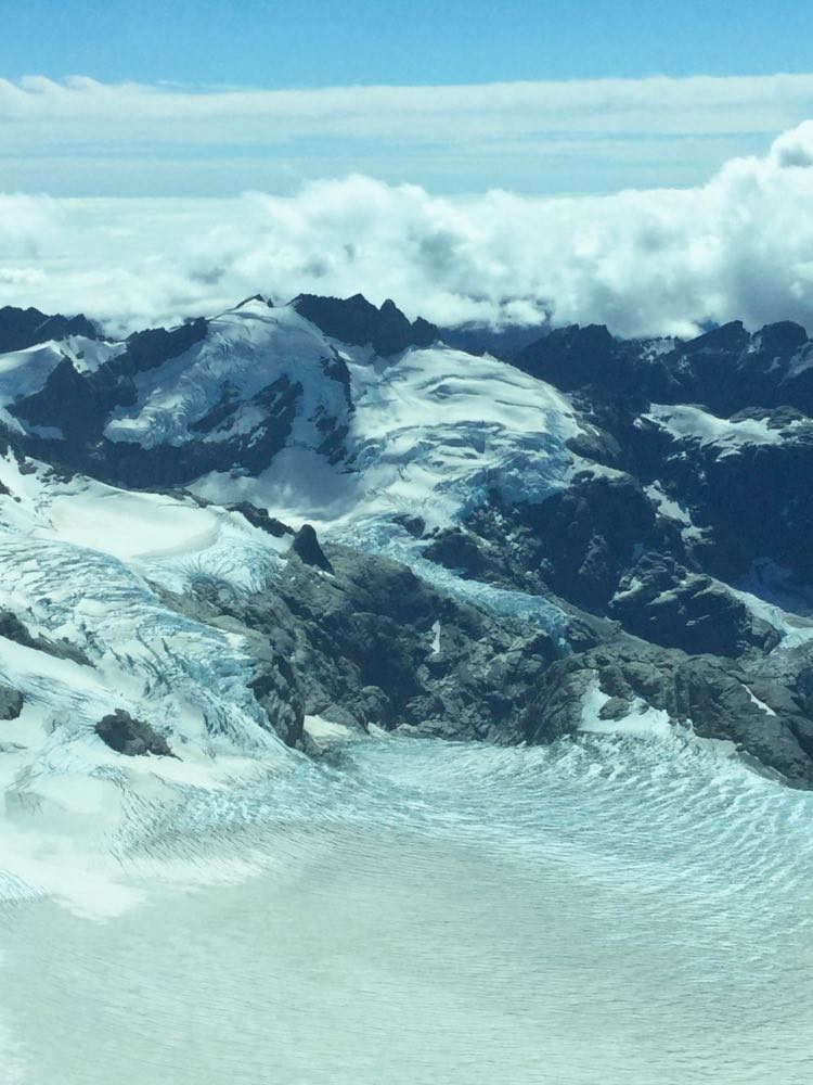Glacier in the Southern Alps