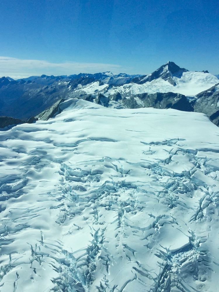 Glacier in the Southern Alps