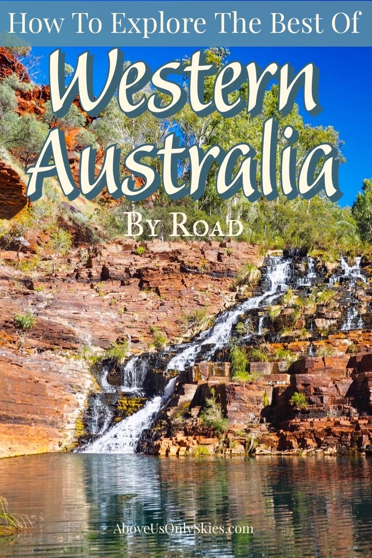 Spider-walk through gorges, swim with whale sharks and fall asleep to the sound of howling dingoes as you explore Western Australia on our 21-day road trip #westernaustraliatravel #whalewatching #roadtripdestinations #whales #australiatravel #perth #oceania #westernaustralia