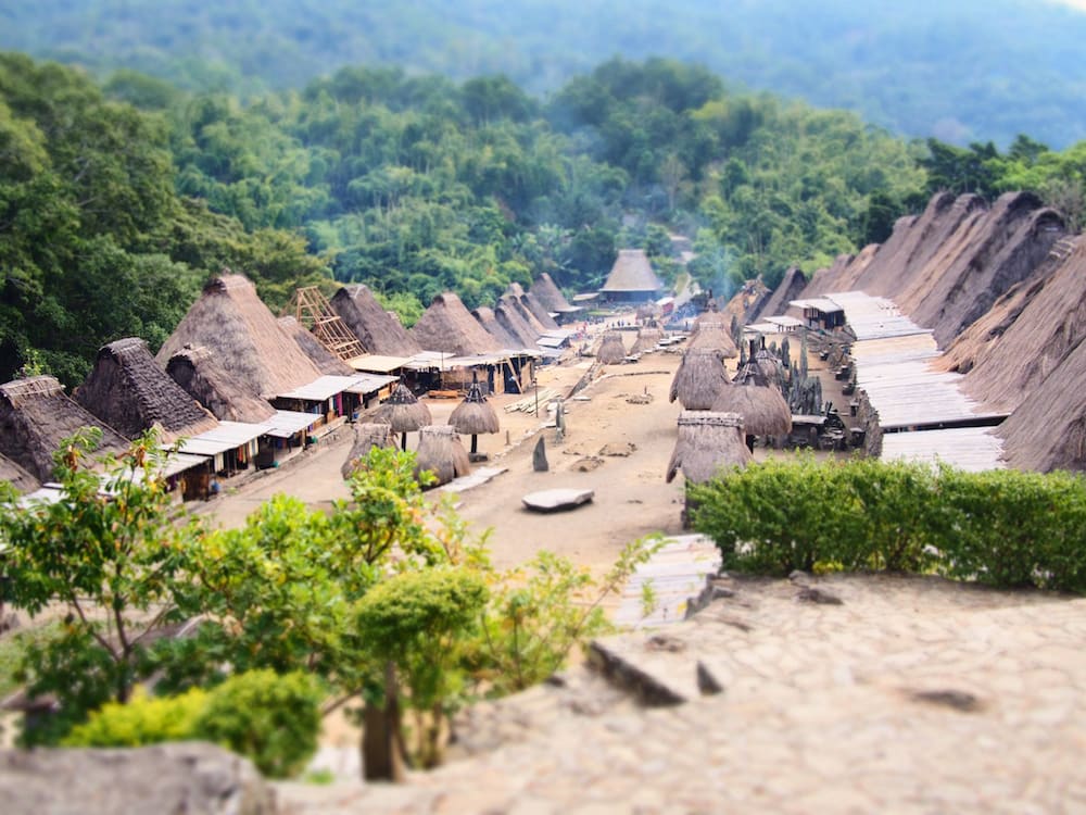 The Ngada village of Bena 