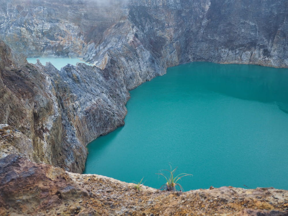 Crater lakes at Kelimutu