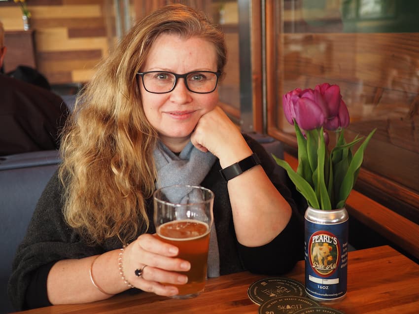 Nicky at North Sound Brewery Mt Vernon
