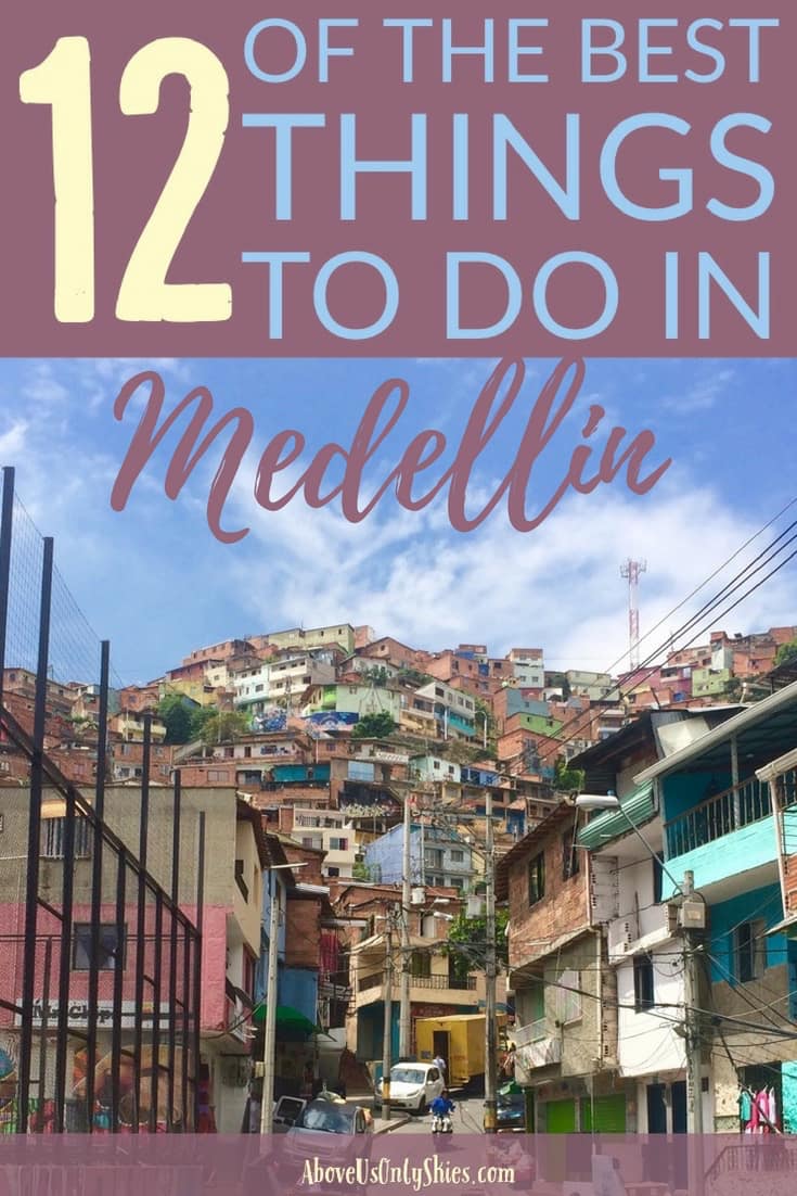 Here are our 12 best things to do in Medellin, Colombia. What to see, what food to eat, things to do, it’s an art lovers dream. A hub for expats, travellers and digital nomads, our recommendations are based on our month long stay in the city. There’s also suggestions for day trips to its surrounding pretty pueblos. A million miles away from its history of cartels #ColombiaTravel #MedellinTravel #MedellinItinerary #Medellin