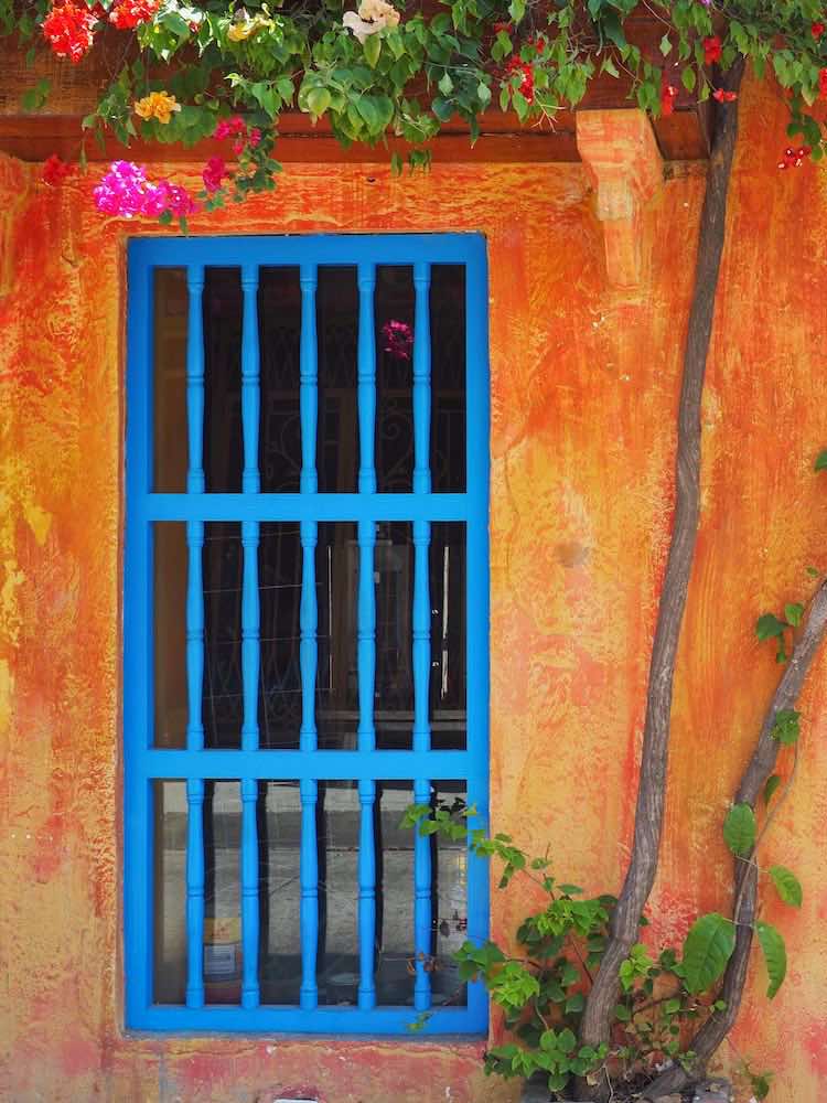 Colourful home in Cartagena