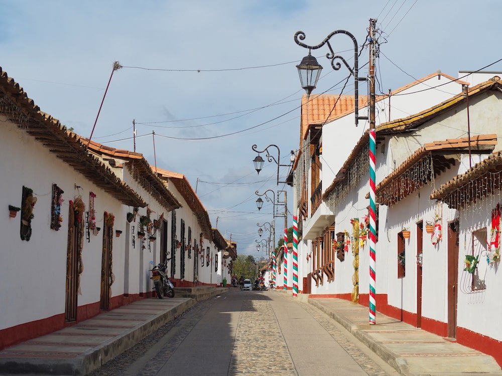 Street view of La Playa de Belén