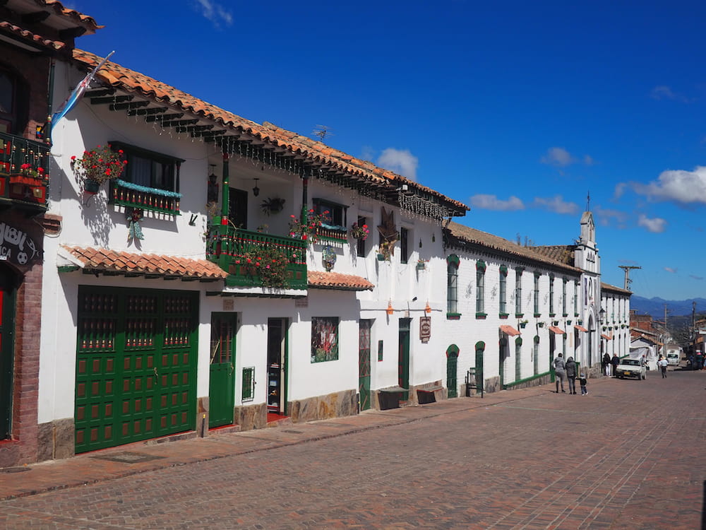 Mongui's main plaza