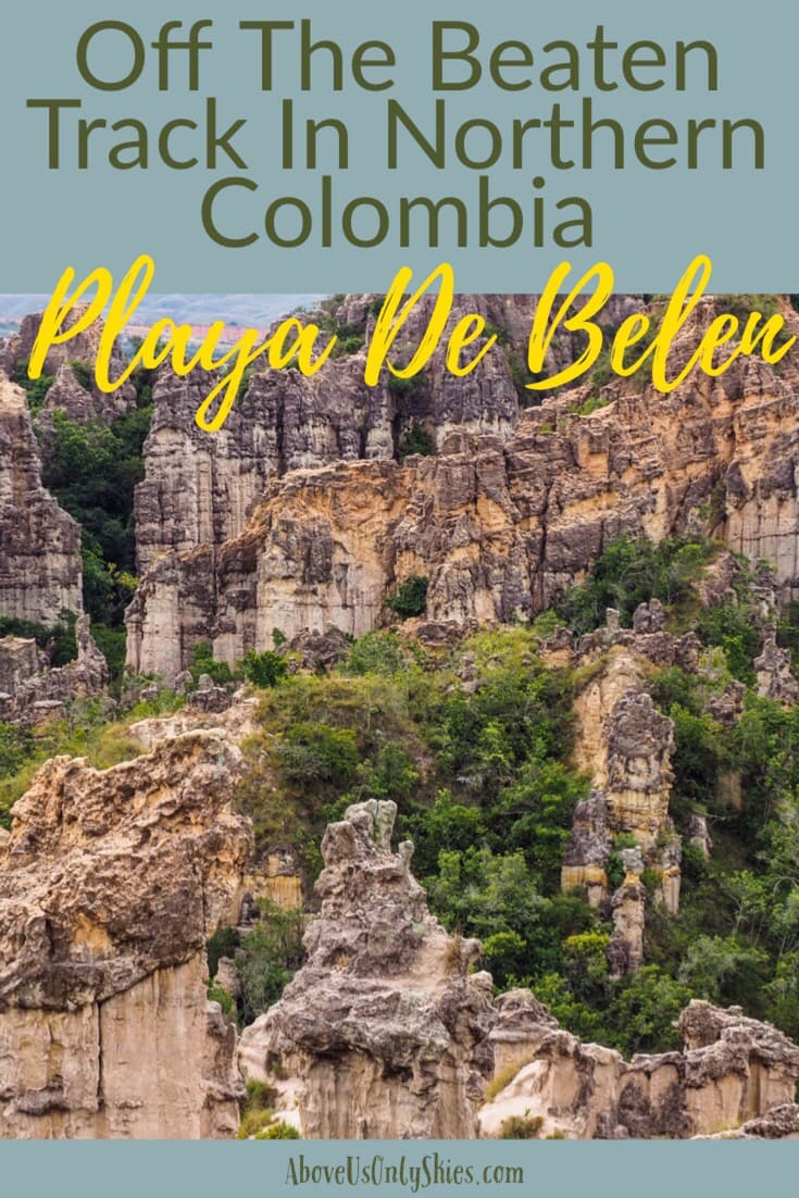 Playa De Belen in Northern Colombia should definitely be on your list of places to visit. Check out our guide on how to get there and what to see and do in this idyllic pueblo in Norte de Santander #offthebeatentrack #northerncolombia #colombiaitinerary #nature #placestovisit 