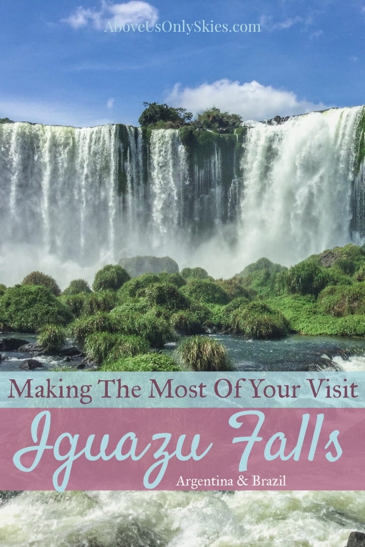 If you’re heading to Argentina then make sure you put Iguazu Falls on your bucket list. In our guide we show you how to get the best out of your visit at one of the world’s greatest natural sights on both the Argentine and Brazilian side of the Falls. #iguazufalls #southamericatrip #argentinaitinerary #naturalwonder #southamericanbucketlist