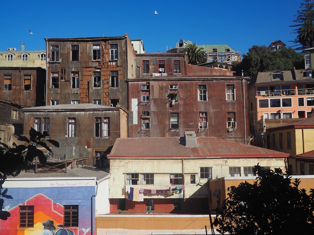 View from our Airbnb