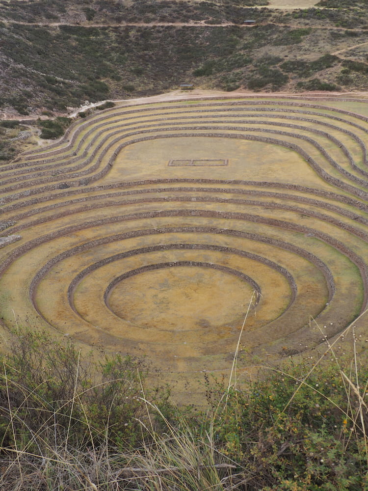 Circular terraces at Moray