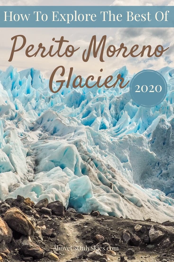 Perito Moreno Glacier In Argentina is a thrilling travel experience. Part of Los Glaciares National Park in Patagonia, it is the third largest ice cap in the world and a UNESCO world heritage site. Our 2019 guide tells you all you need to know to make the most out of this stunning natural wonder. #patagonia #Argentina #southamericatravel #peritomoreno #unesco #glacier #backpackingsouthamerica #adventuretravel