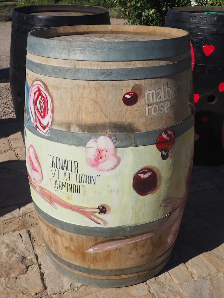 Painted barrel