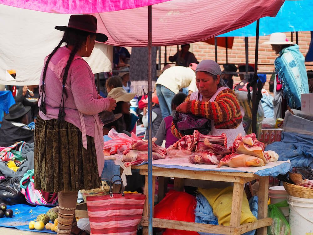 Tarabuco market