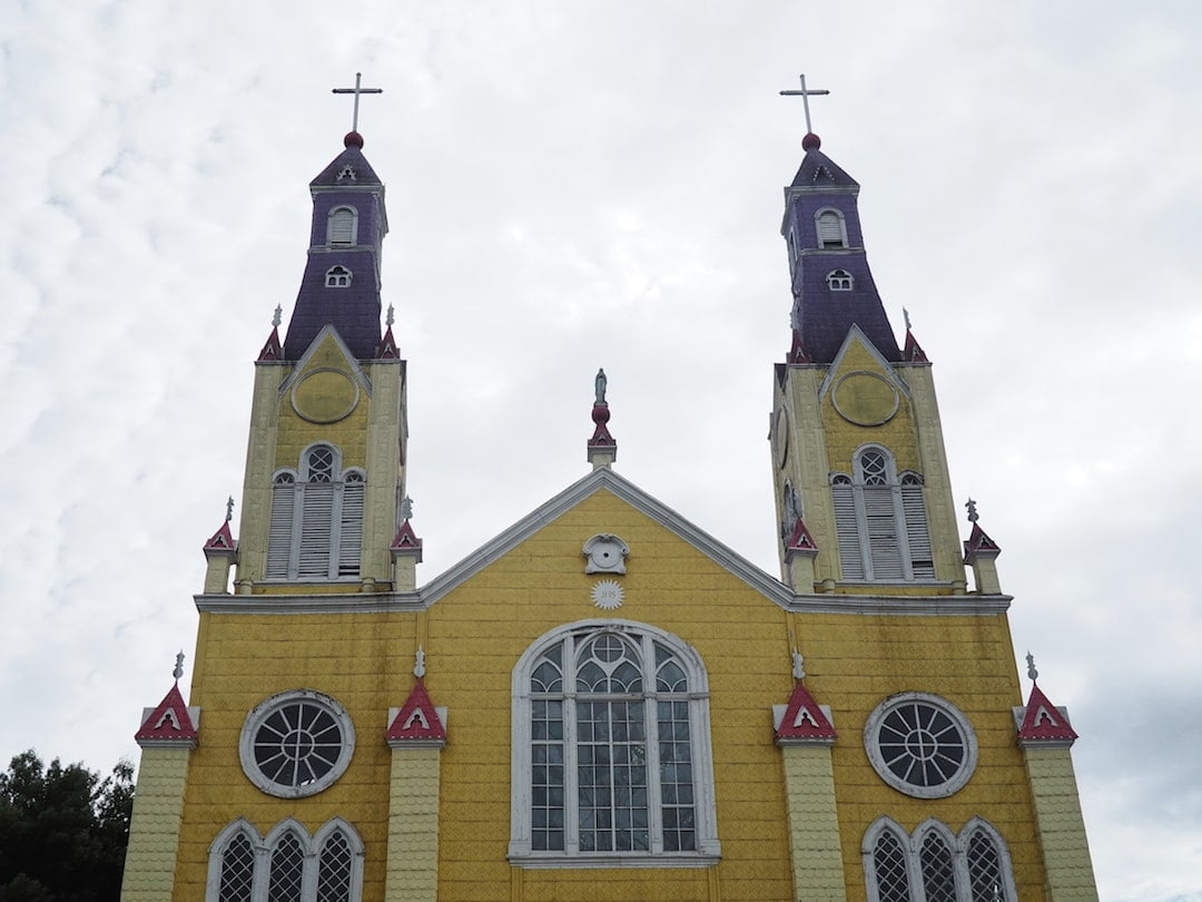 Yellow and purple Church of Castro