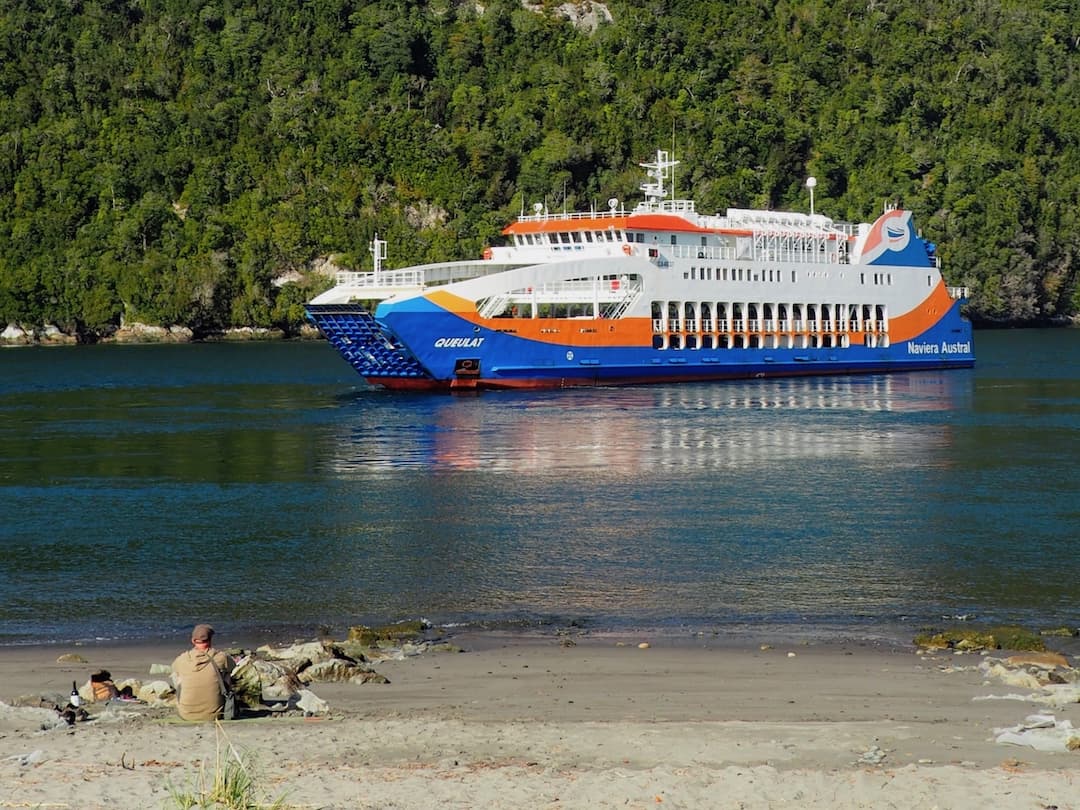 The Naviera Austral ferry