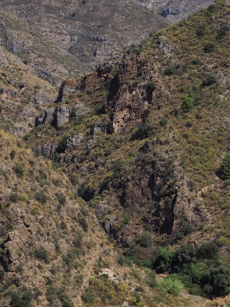 View of the gorge