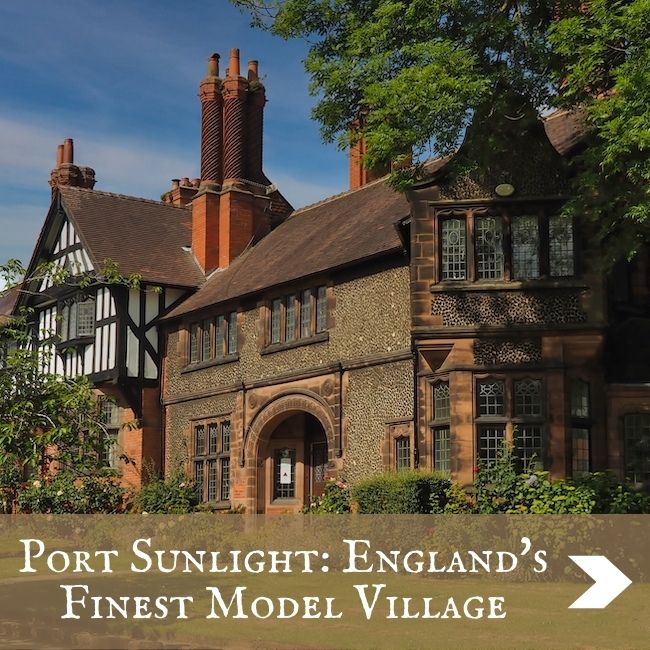 ENGLAND - PORT SUNLIGHT - ENGLAND'S FINEST MODEL VILLAGE
