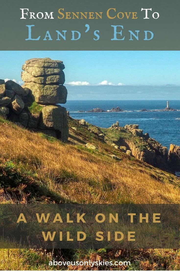 The walk from Sennen Cove to Land's End in Cornwall is an easy, yet rewarding way to explore the English mainland's most westerly point