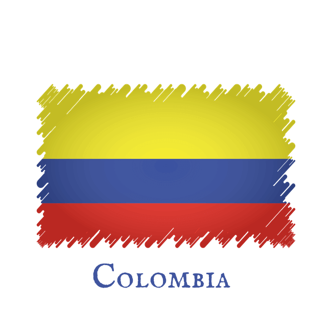 Colombia flag link