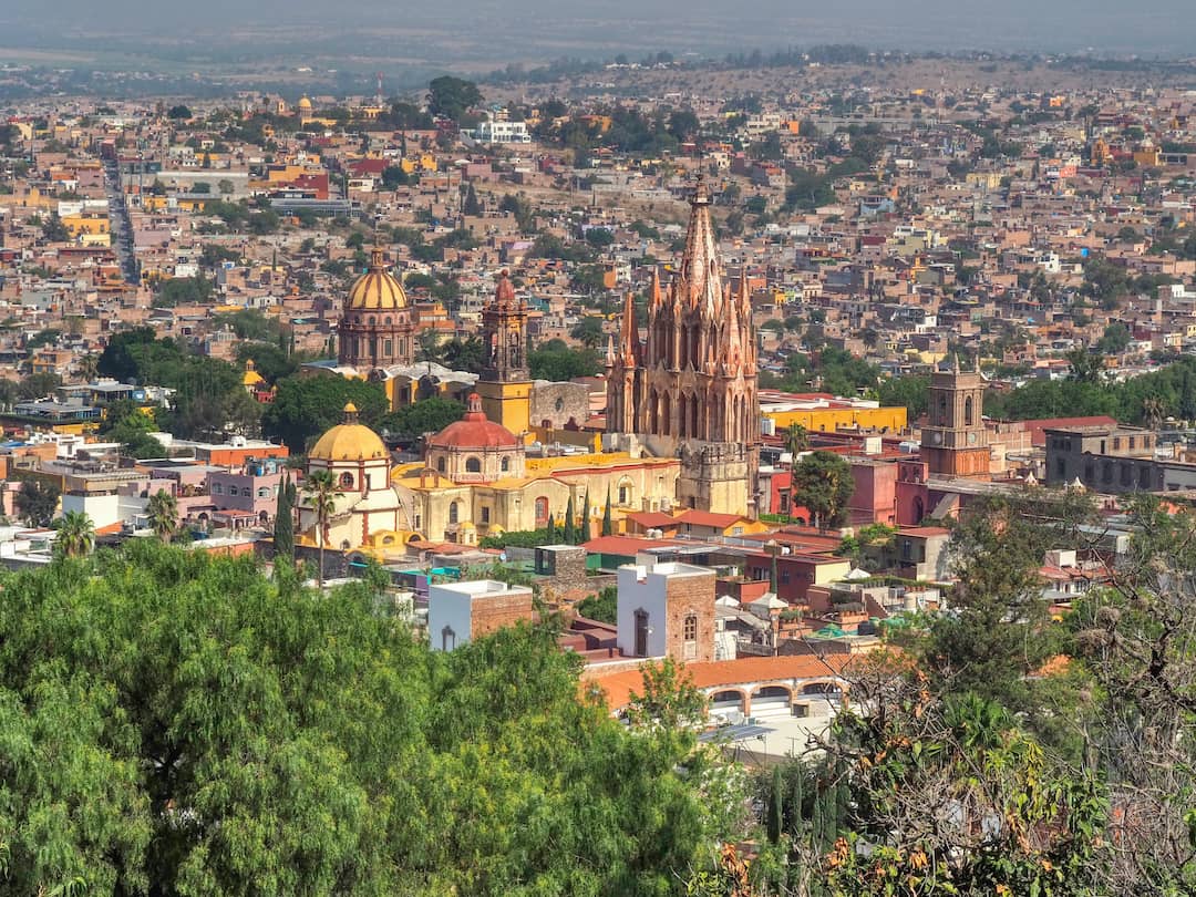 Mirador view of San Miguel de Allende