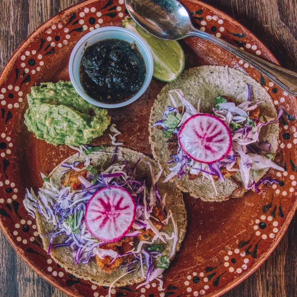 Different types of tacos - camerones