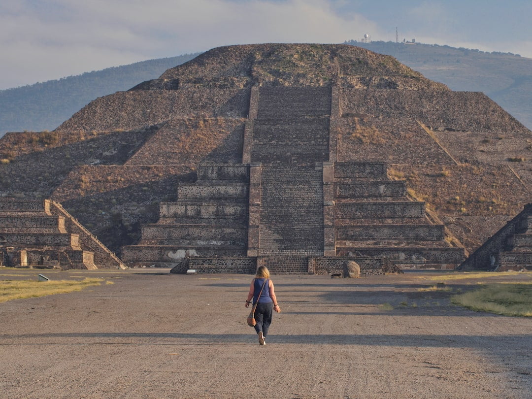 Pyramid of the Moon Teotihuacan. 1