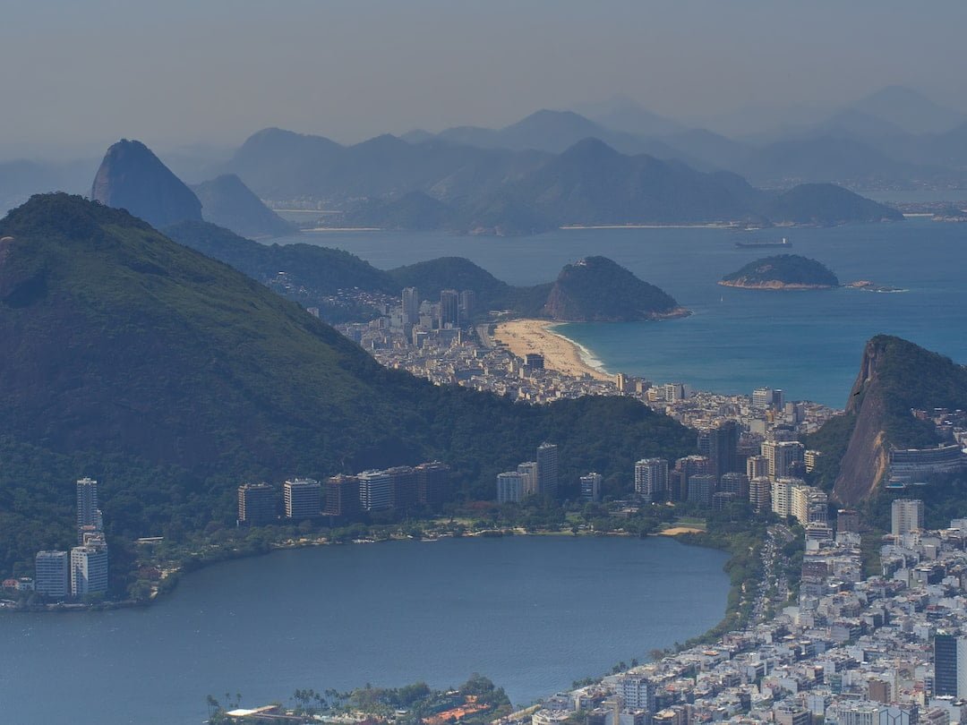 View from the summit of Morro Dos Irmãos