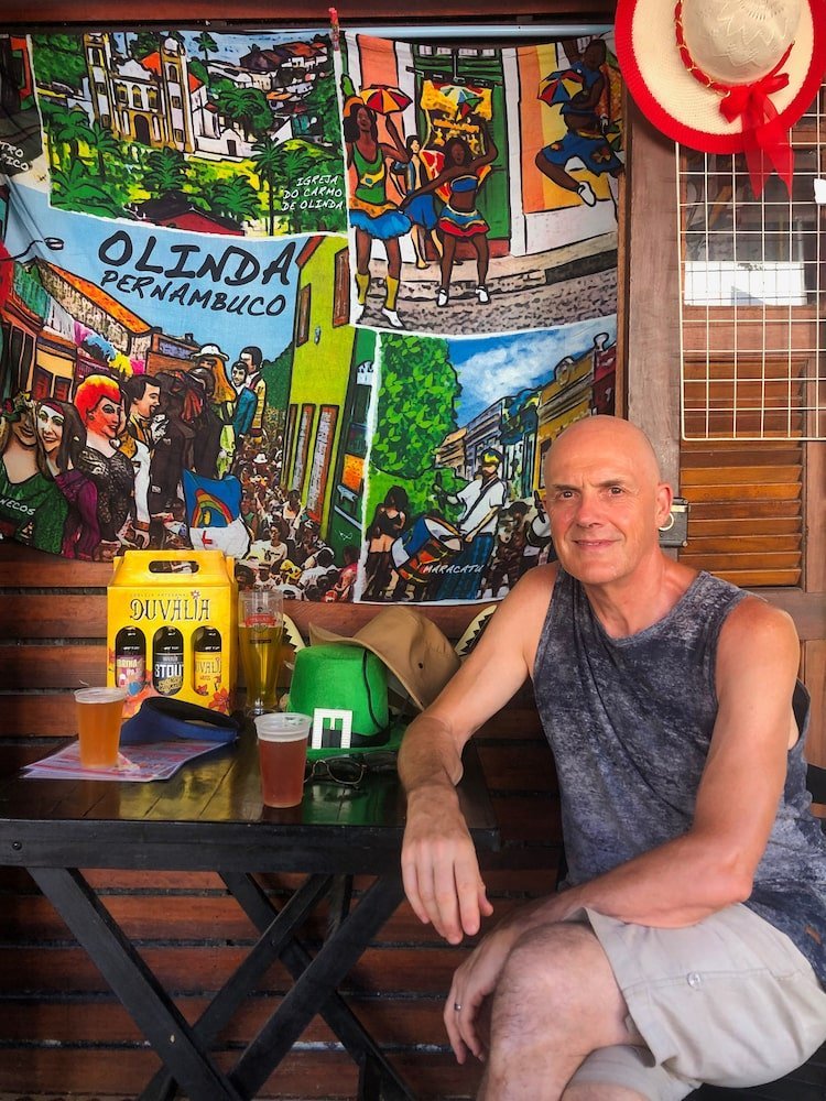 Ian at Cervejas de Pernambuco